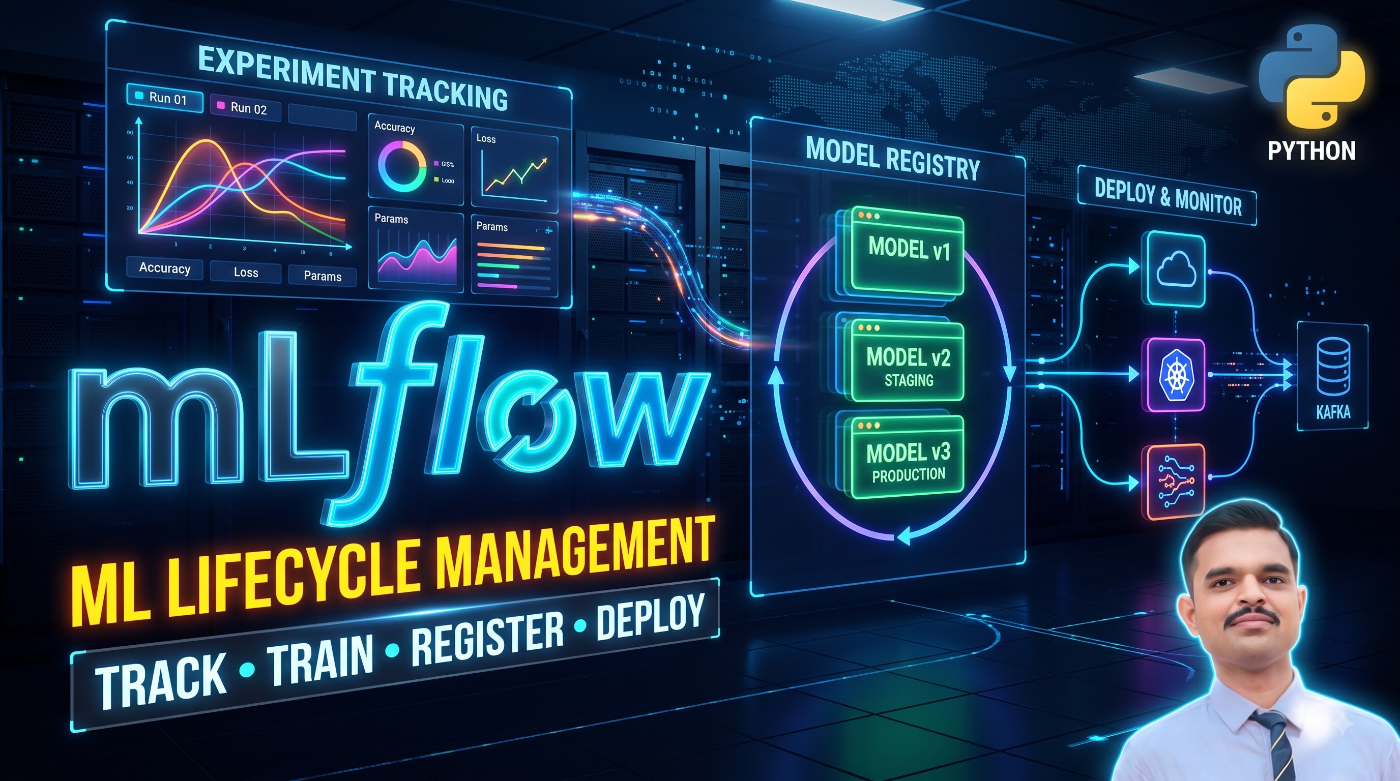 MLflow Tutorial | What, Why & How MLflow Works | Complete MLOps Tutorial