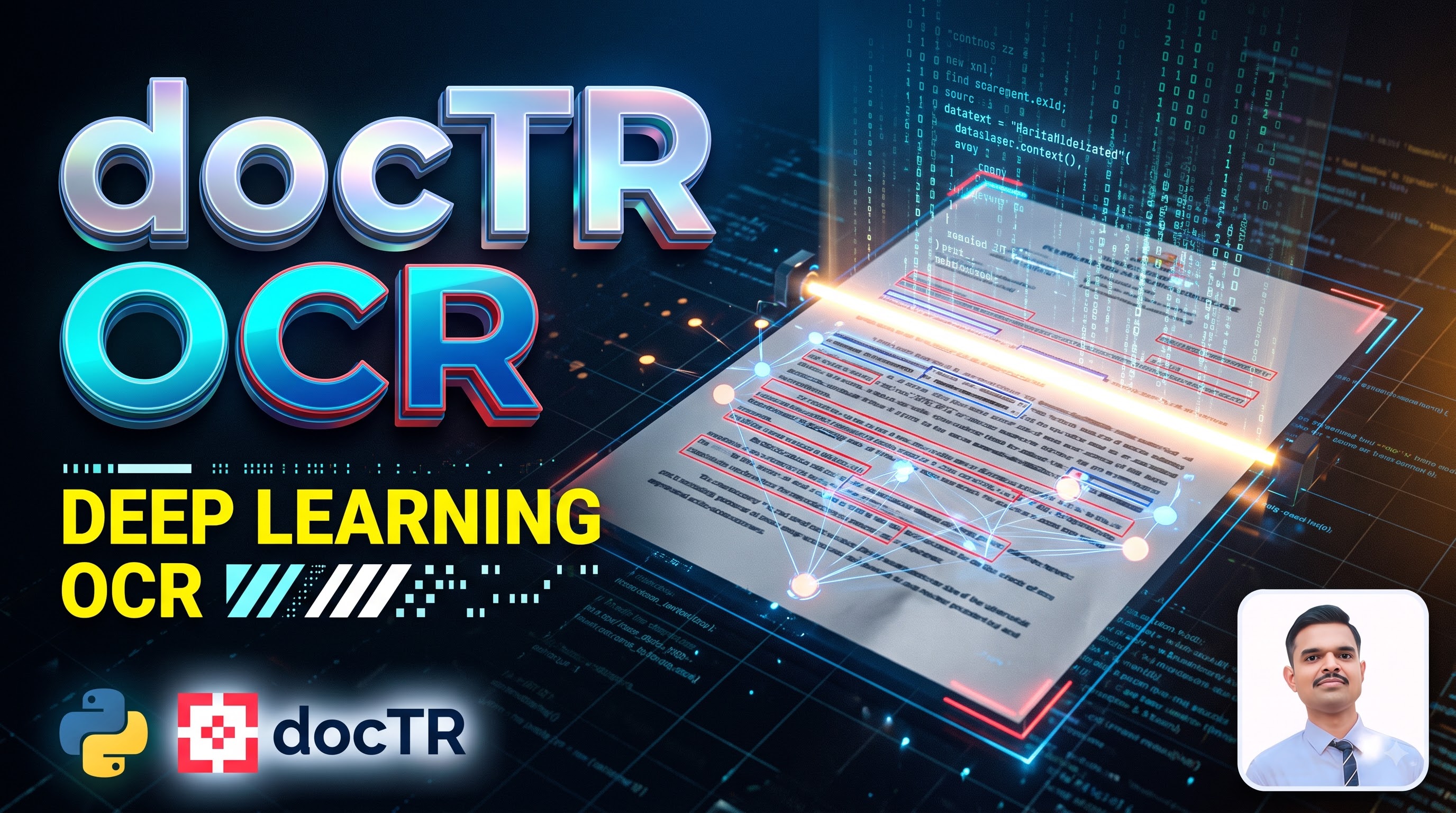 docTR OCR Python Tutorial | Deep Learning OCR for Text Detection & Recognition
